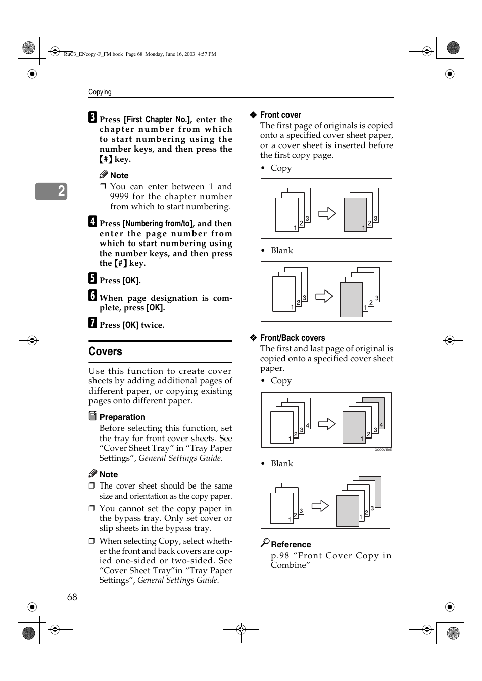 Covers | Savin 4027 User Manual | Page 78 / 132