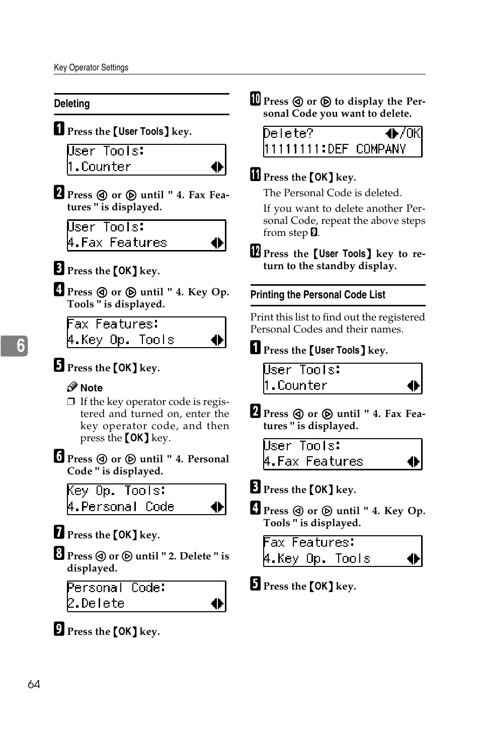 Savin G1619 User Manual | Page 152 / 176