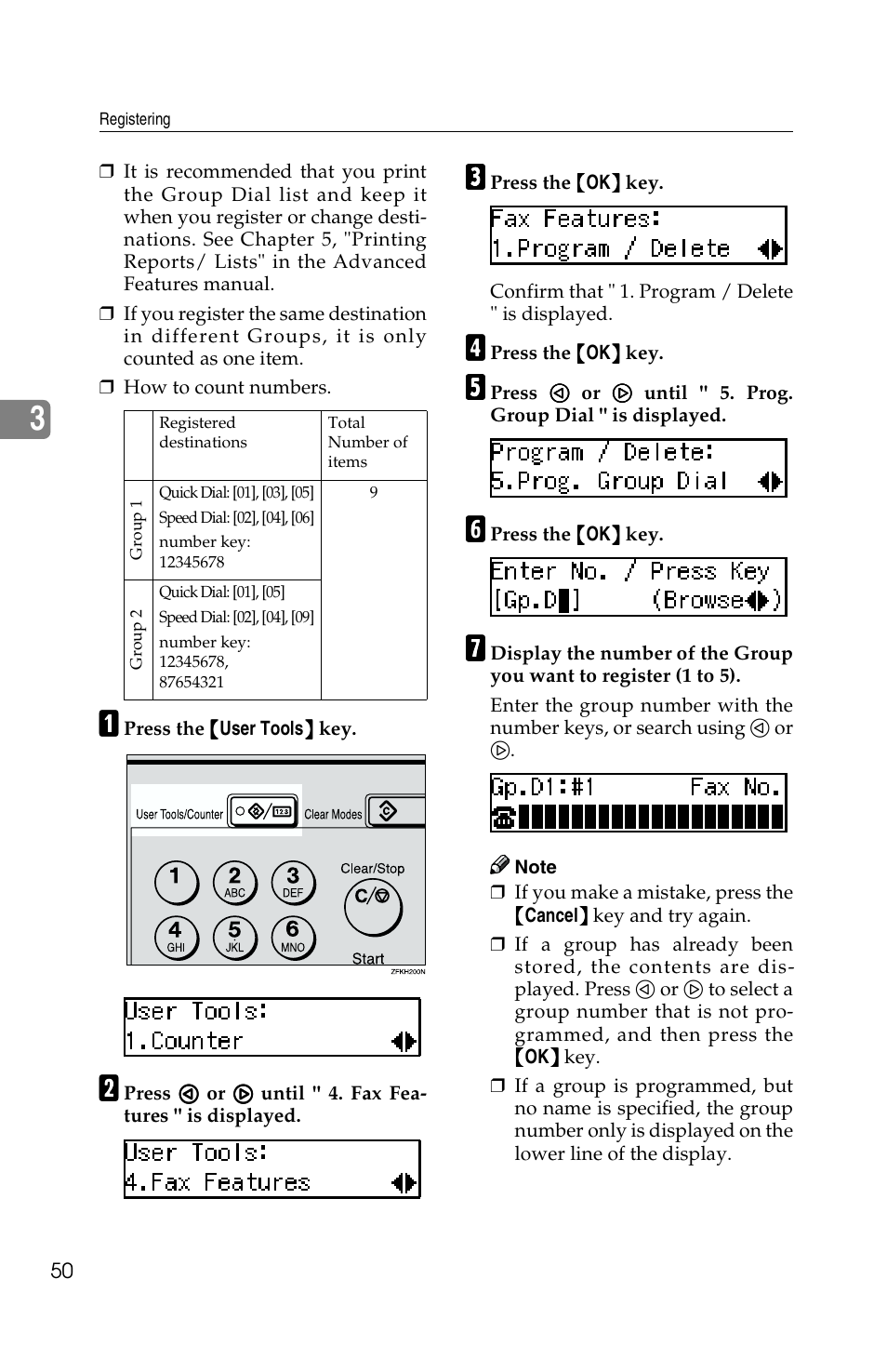 Savin G1619 User Manual | Page 60 / 176