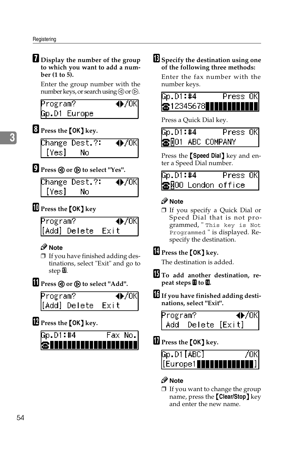 Savin G1619 User Manual | Page 64 / 176