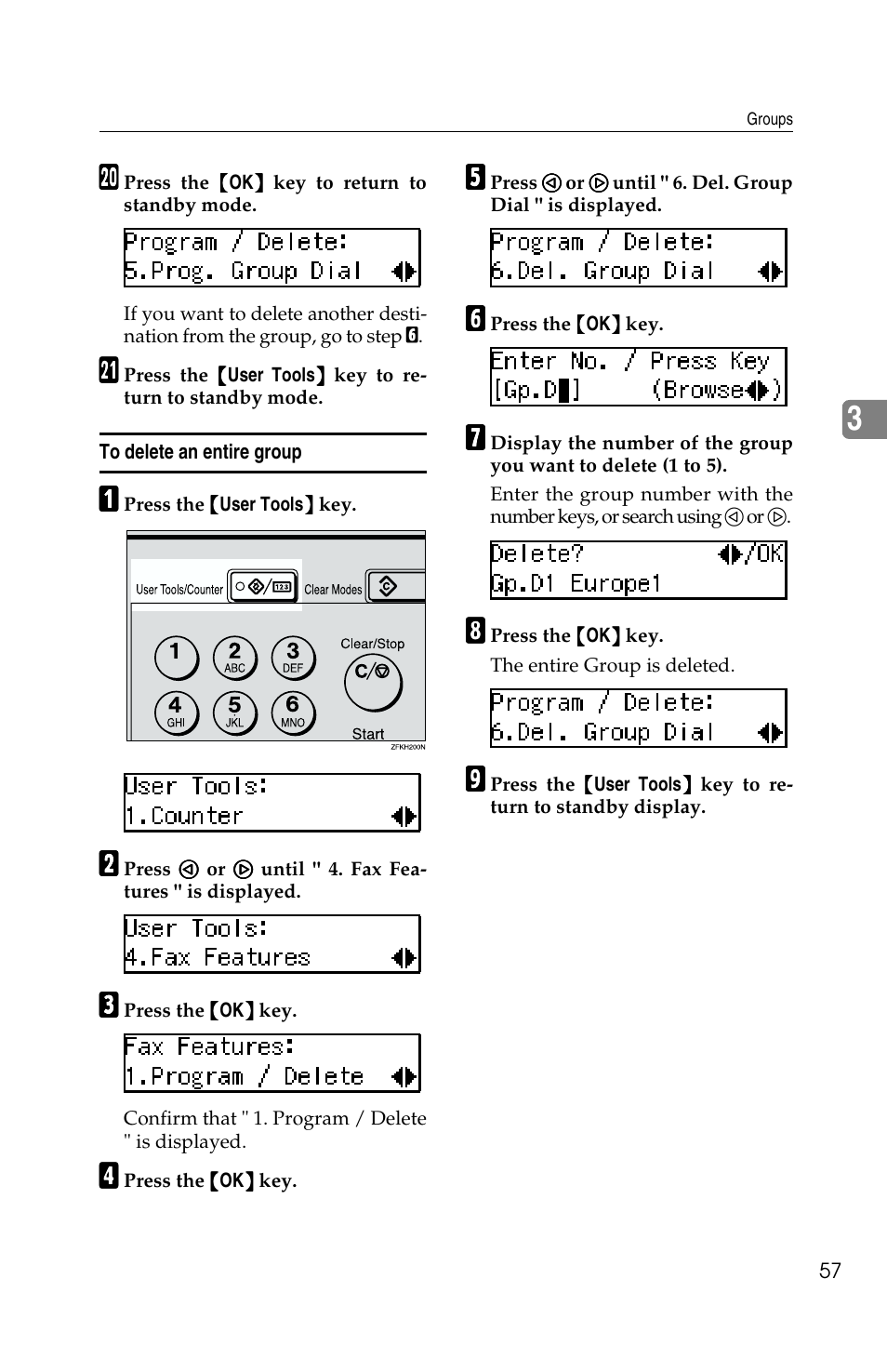 Savin G1619 User Manual | Page 67 / 176