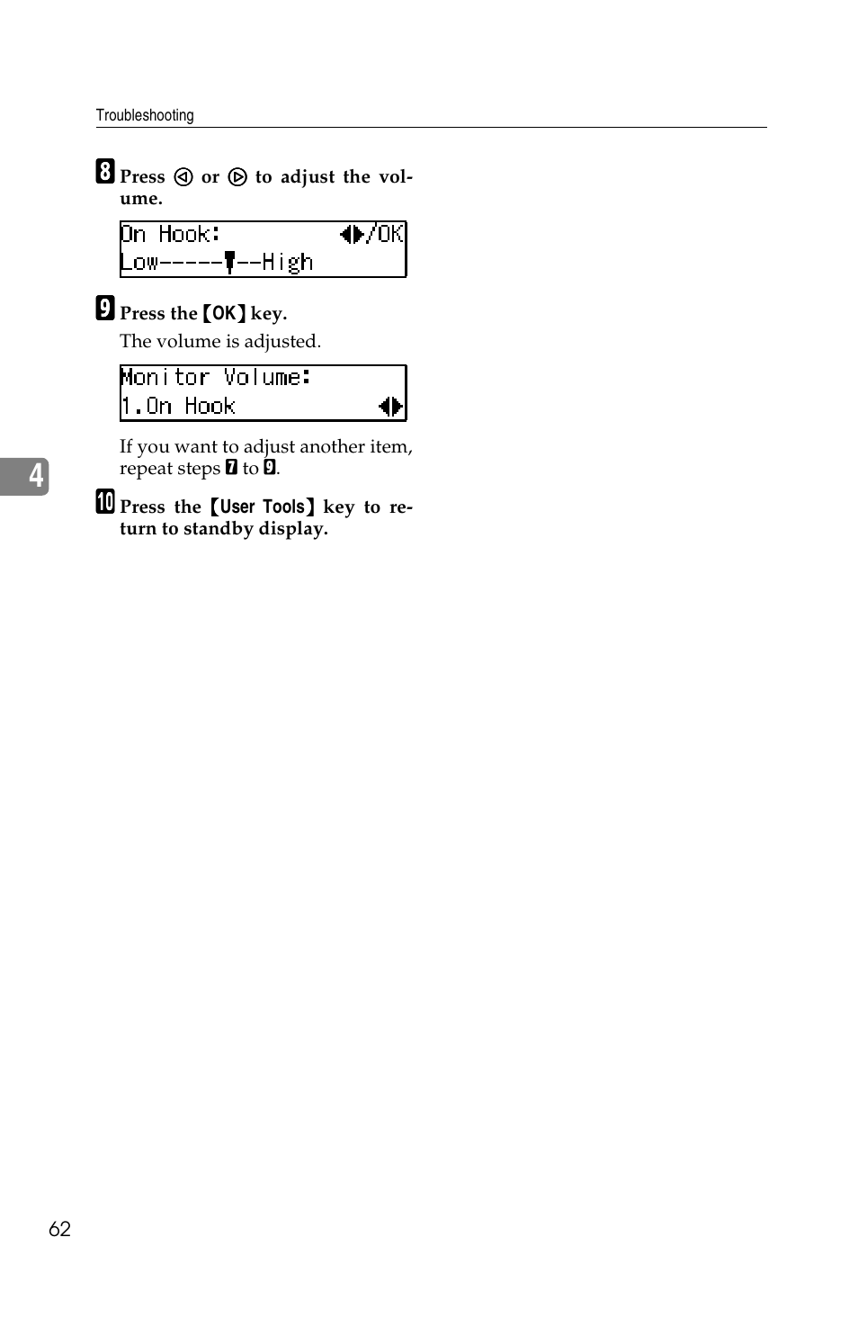 Savin G1619 User Manual | Page 72 / 176