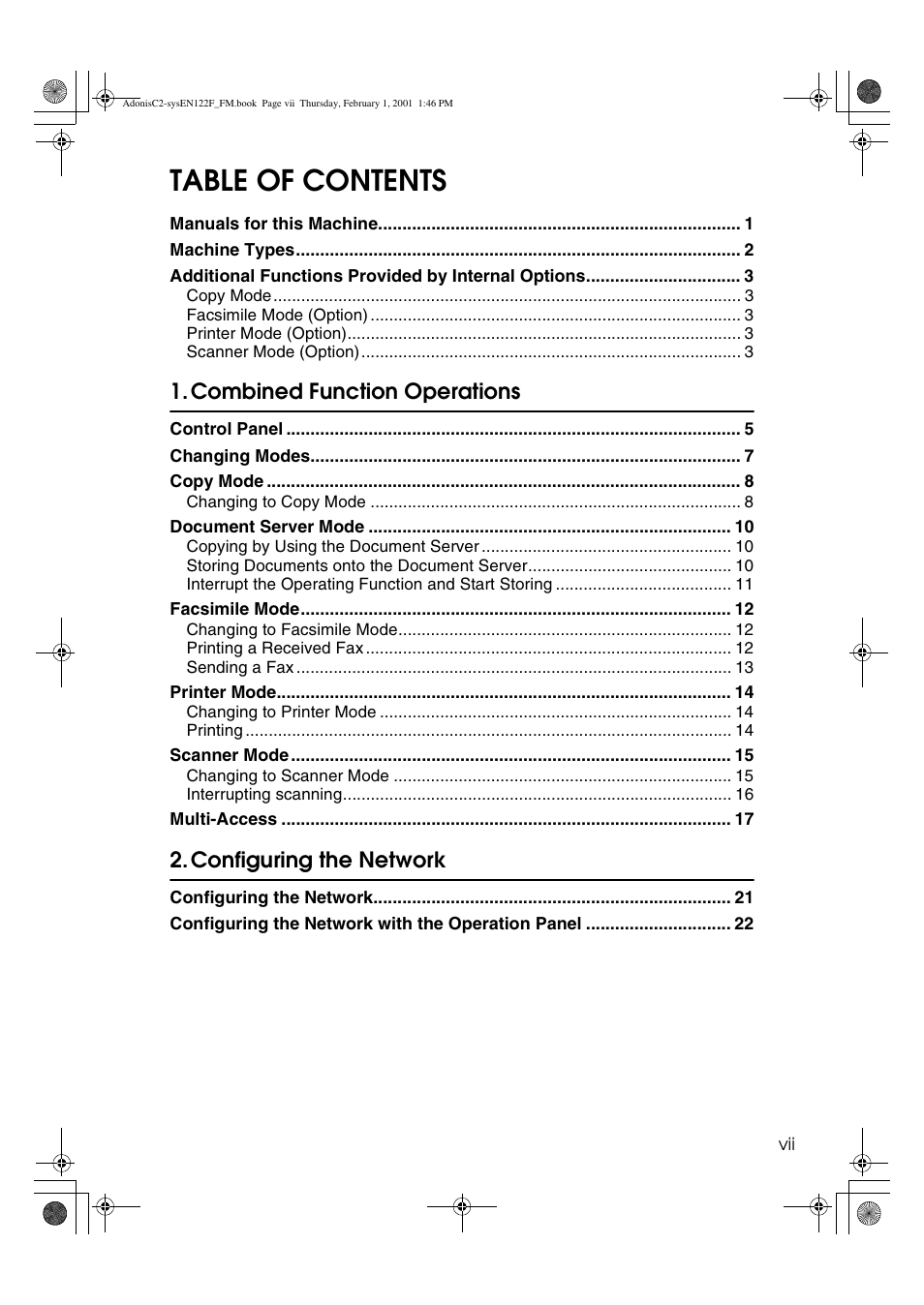 Savin 2535P User Manual | Page 10 / 79