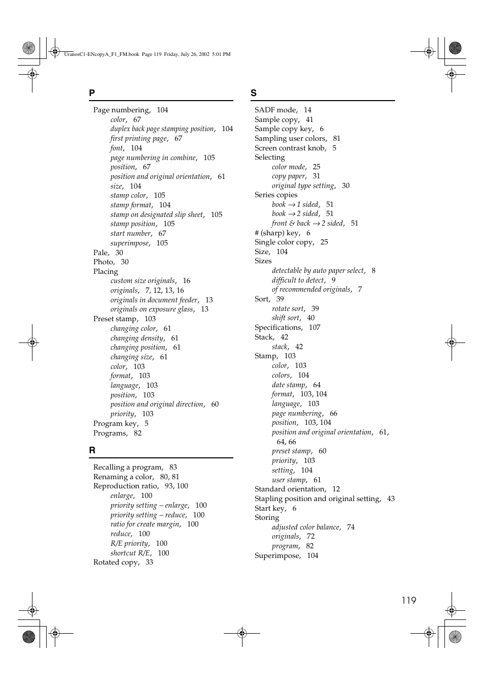 Savin C3210 User Manual | Page 129 / 132