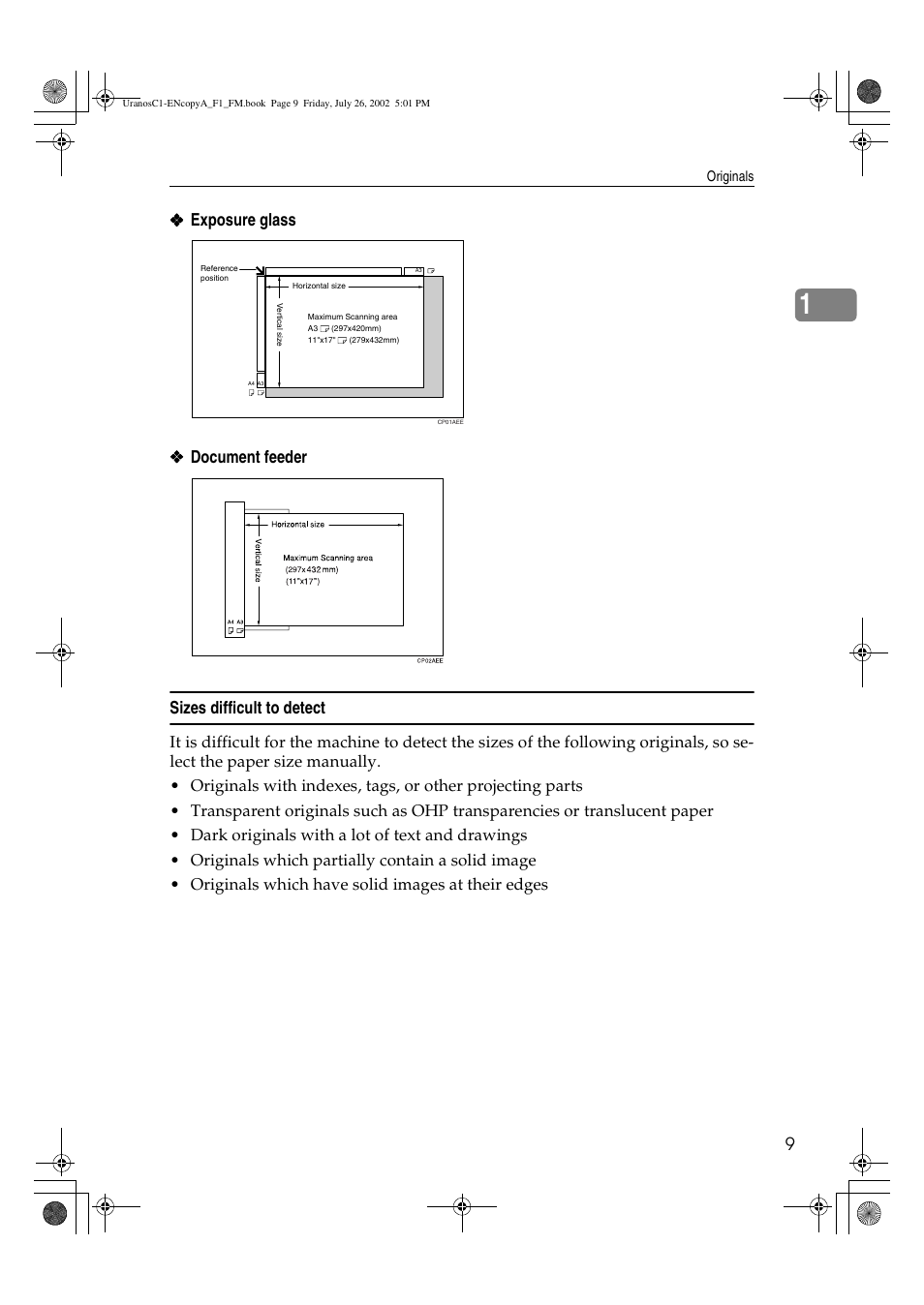 Savin C3210 User Manual | Page 19 / 132