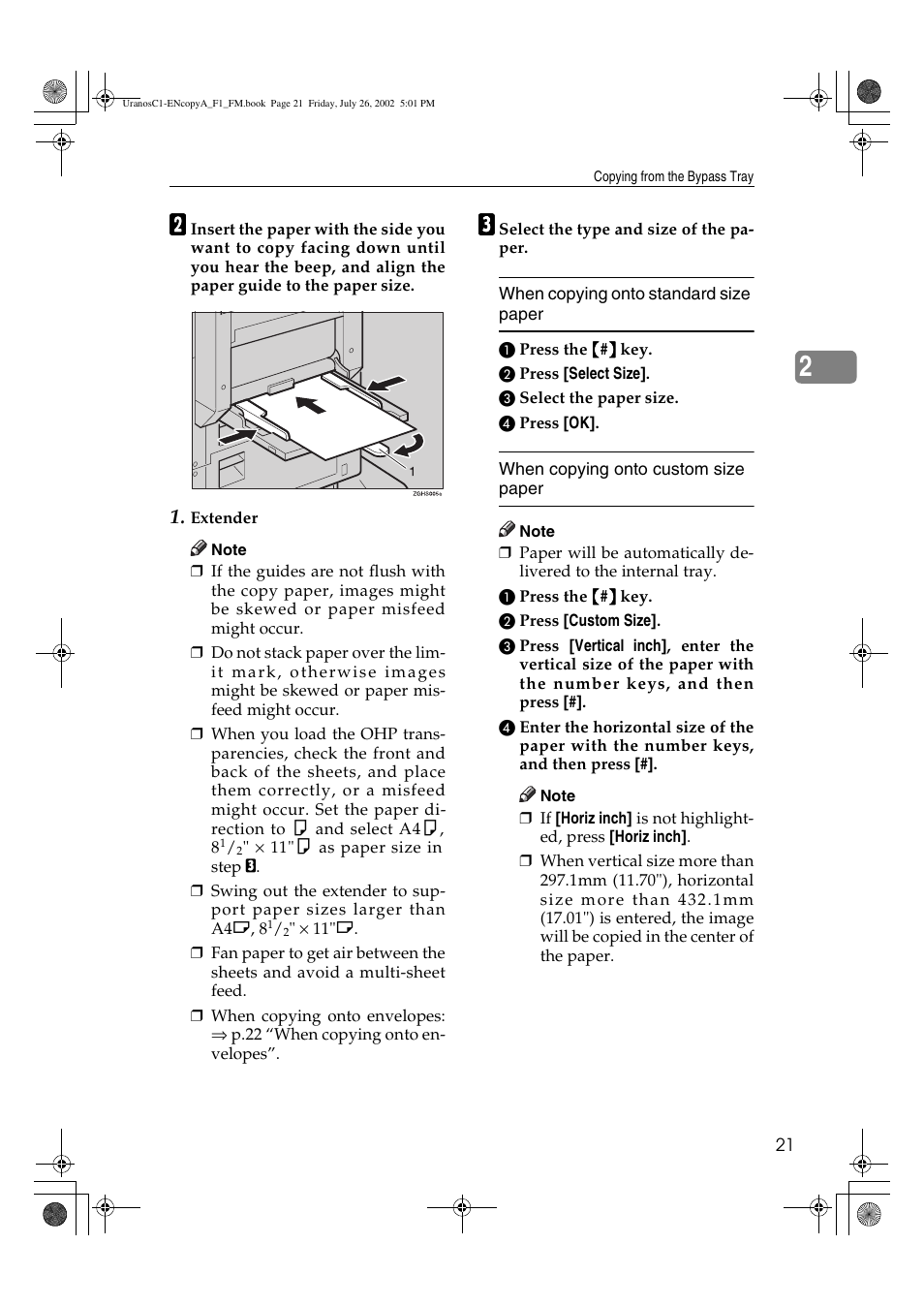 Savin C3210 User Manual | Page 31 / 132