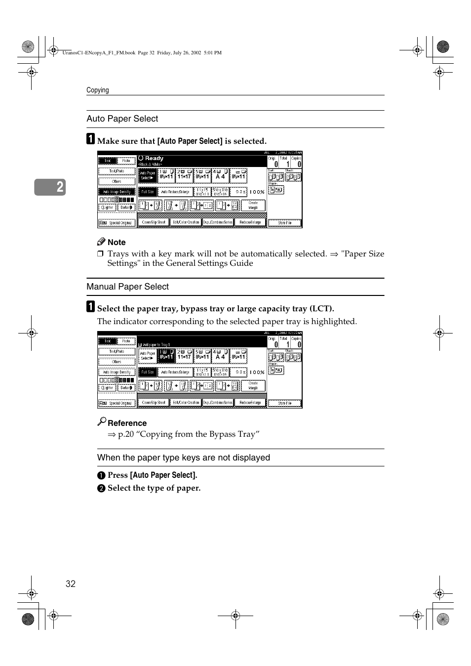 Savin C3210 User Manual | Page 42 / 132