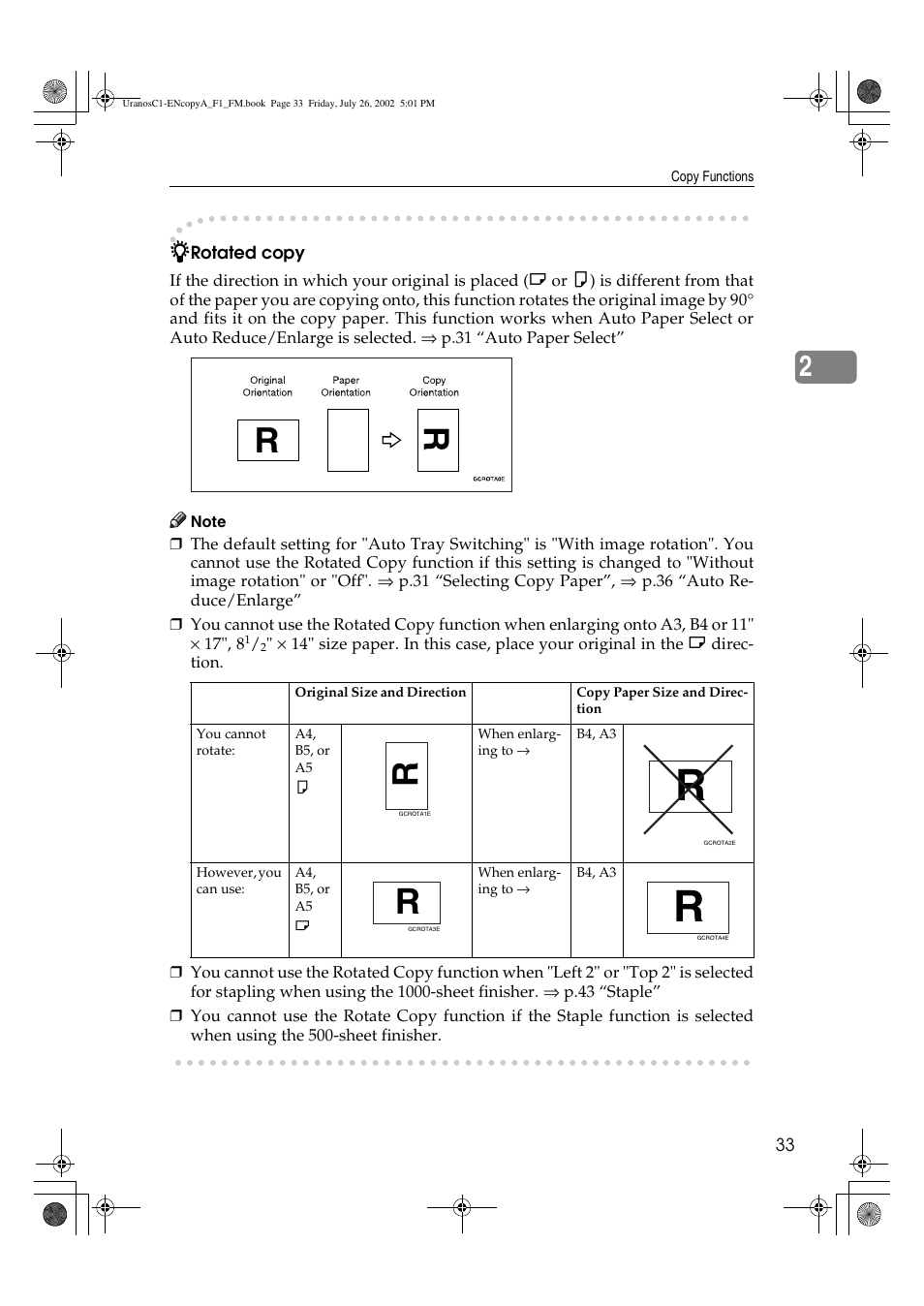 Savin C3210 User Manual | Page 43 / 132