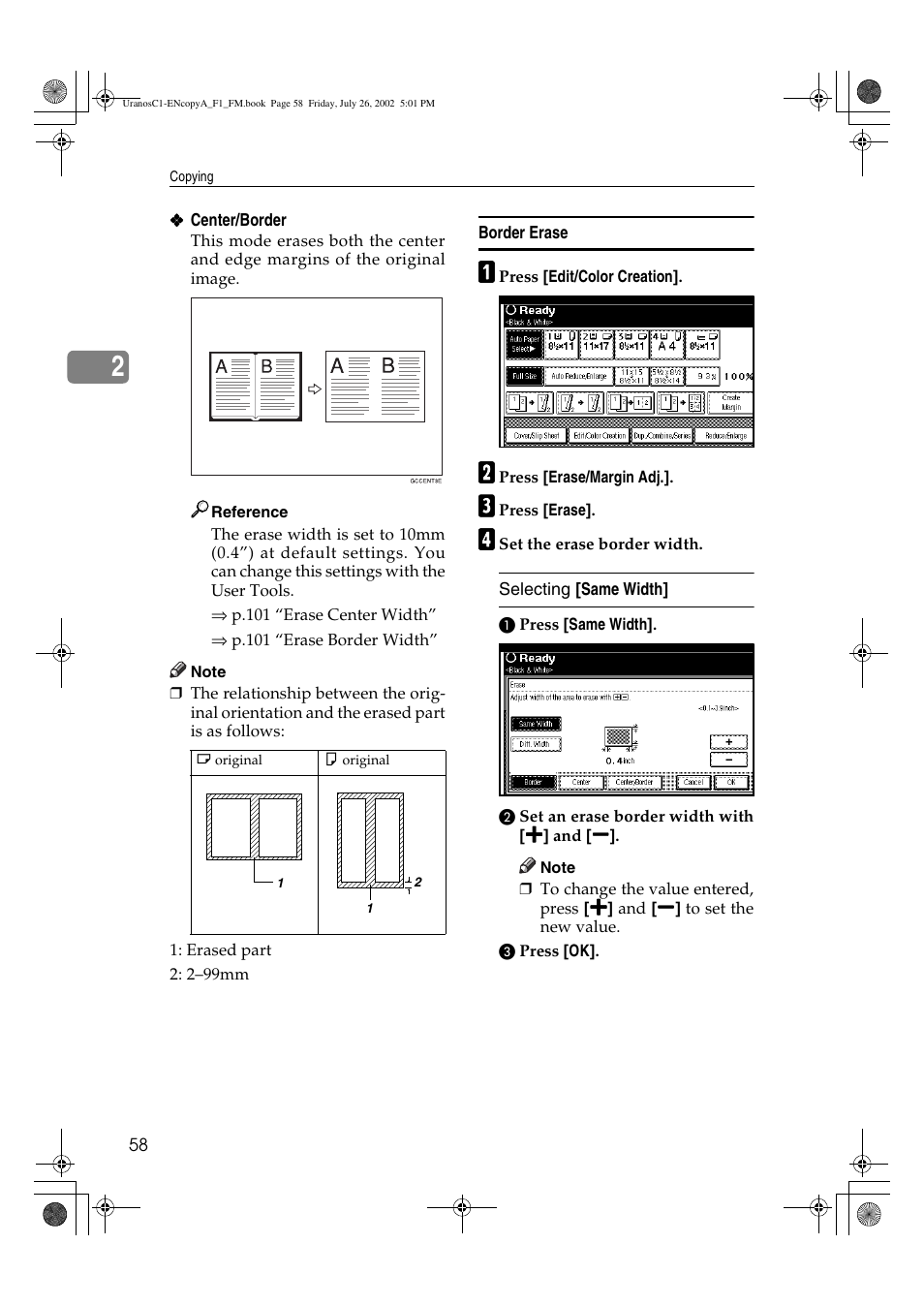 Savin C3210 User Manual | Page 68 / 132
