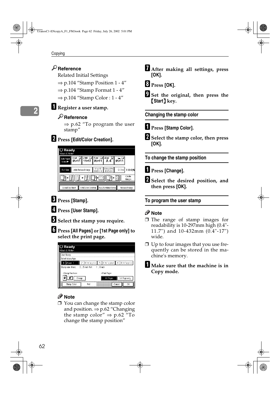 Savin C3210 User Manual | Page 72 / 132