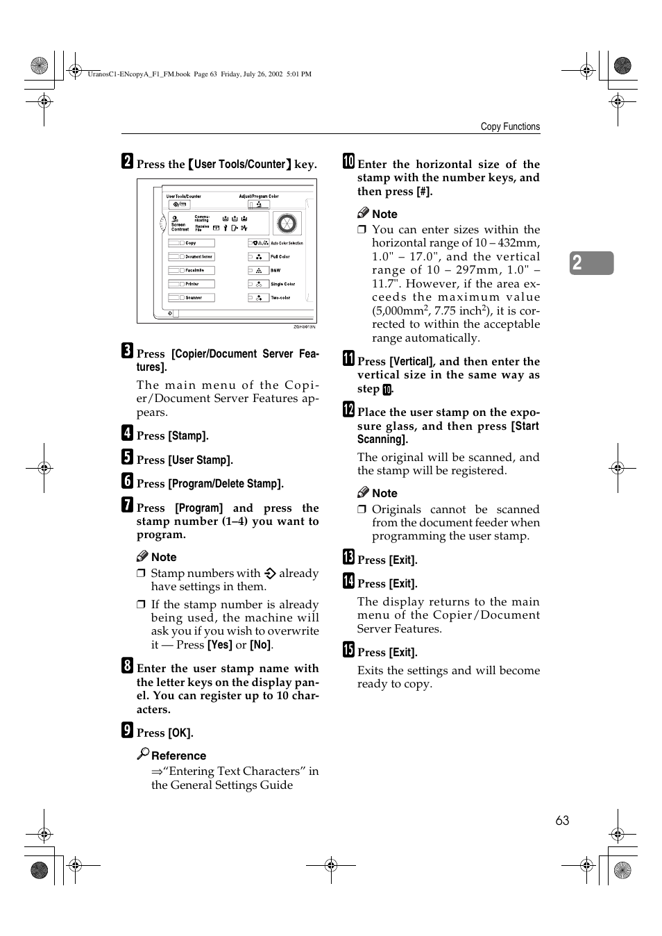 Savin C3210 User Manual | Page 73 / 132