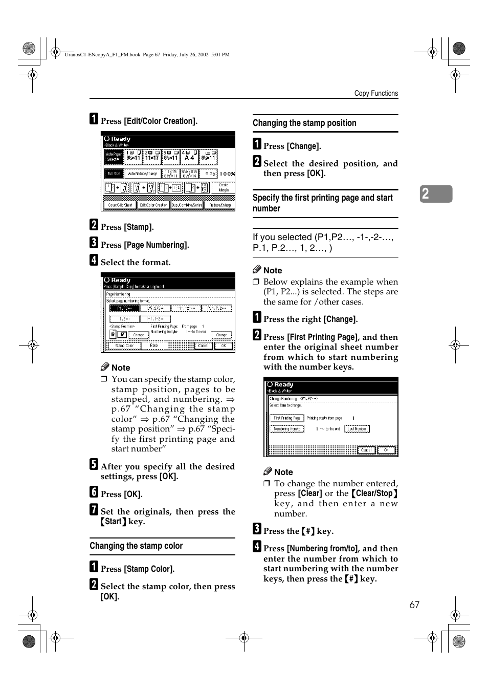 Savin C3210 User Manual | Page 77 / 132