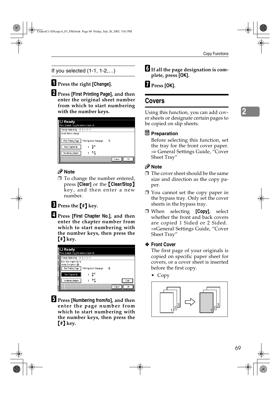 Covers | Savin C3210 User Manual | Page 79 / 132