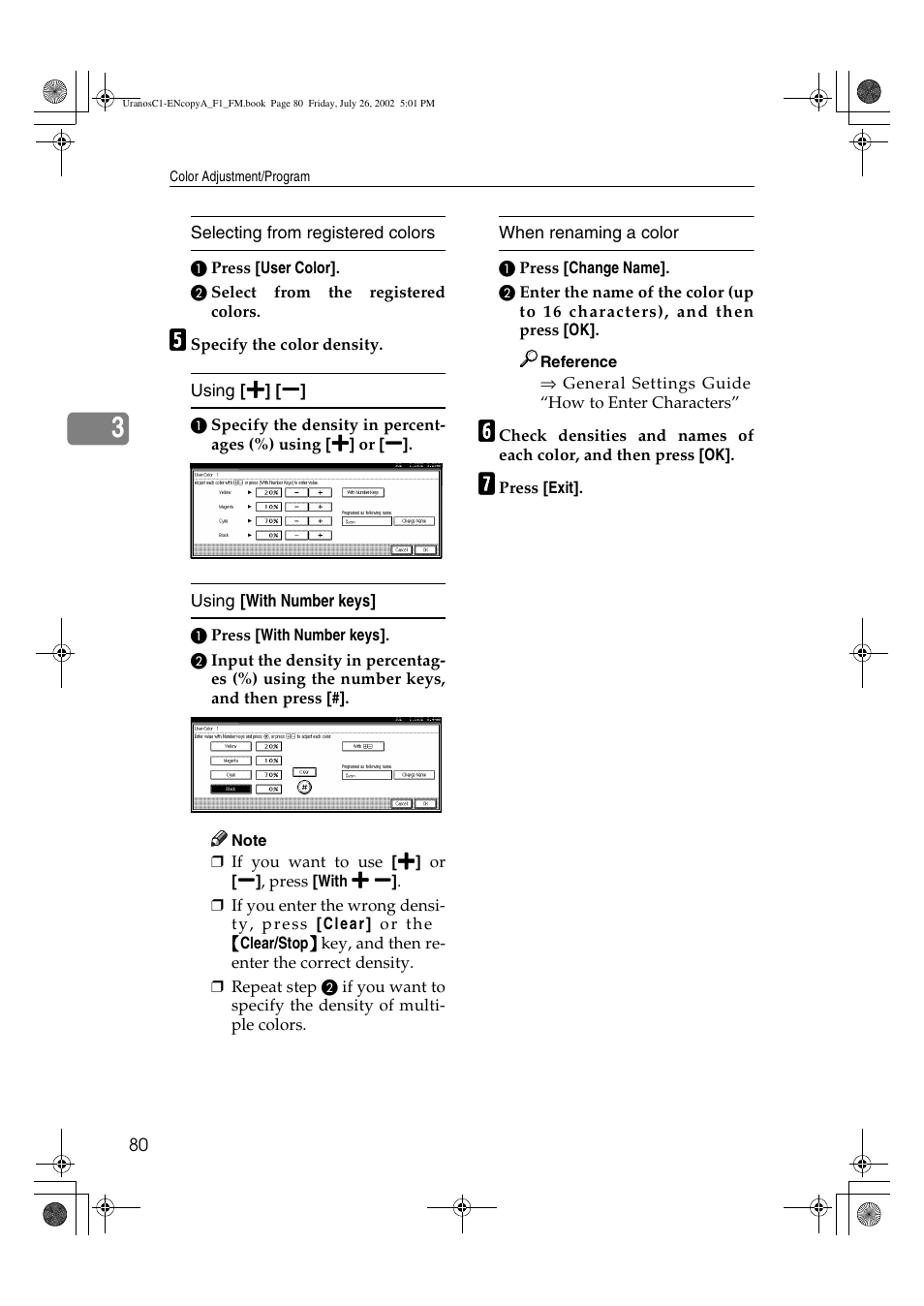 Savin C3210 User Manual | Page 90 / 132