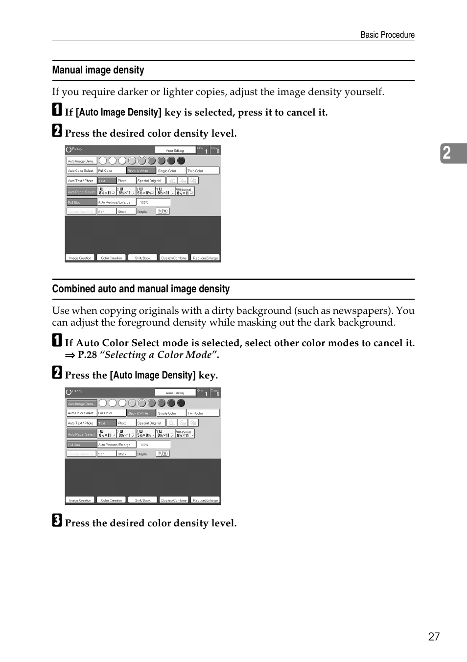 Savin Copier SDC326 User Manual | Page 37 / 112