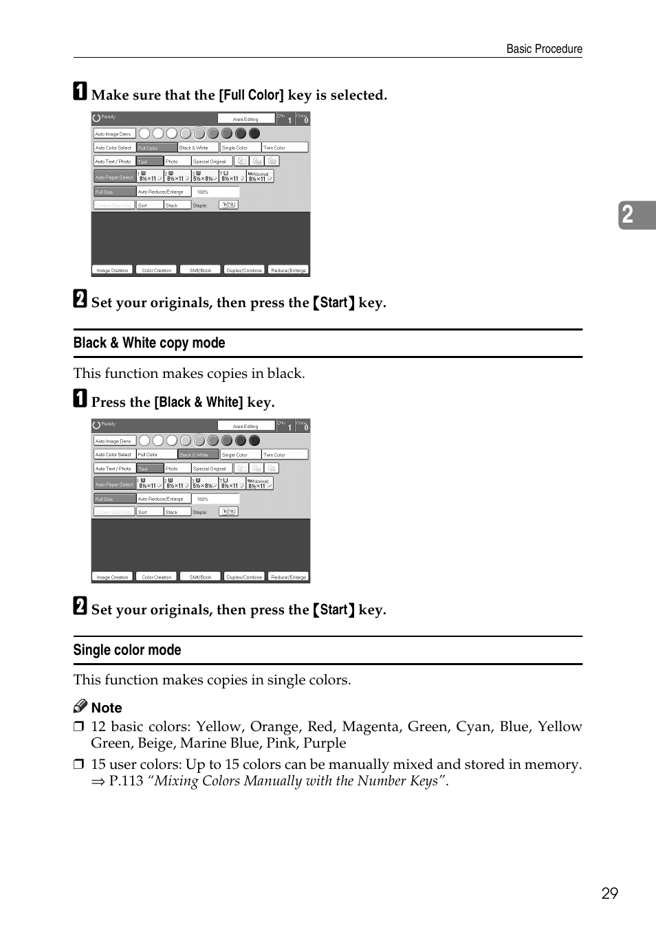 Savin Copier SDC326 User Manual | Page 39 / 112