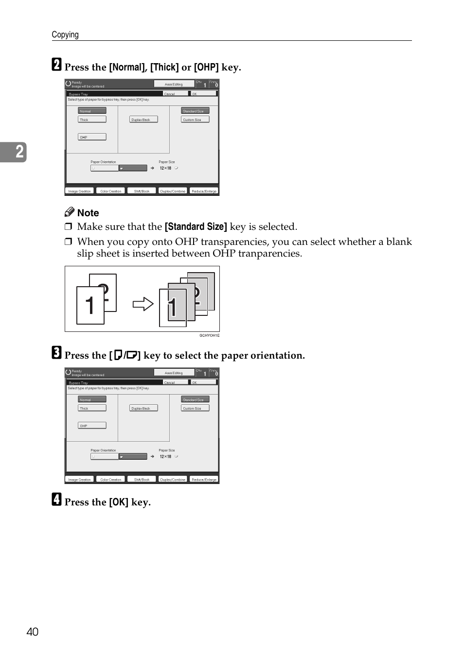 Savin Copier SDC326 User Manual | Page 50 / 112