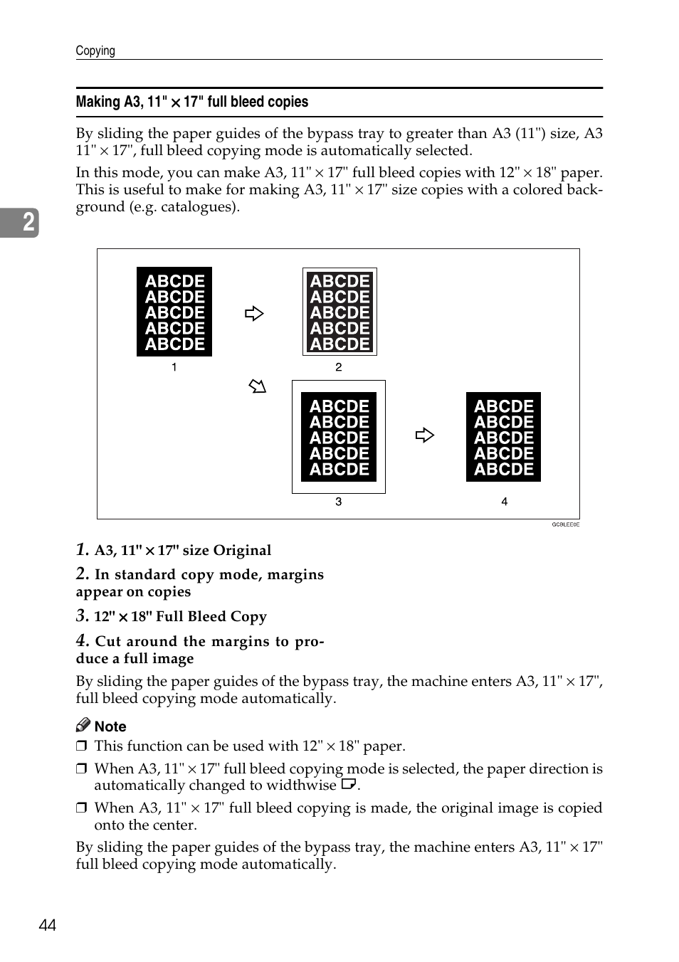 Savin Copier SDC326 User Manual | Page 54 / 112