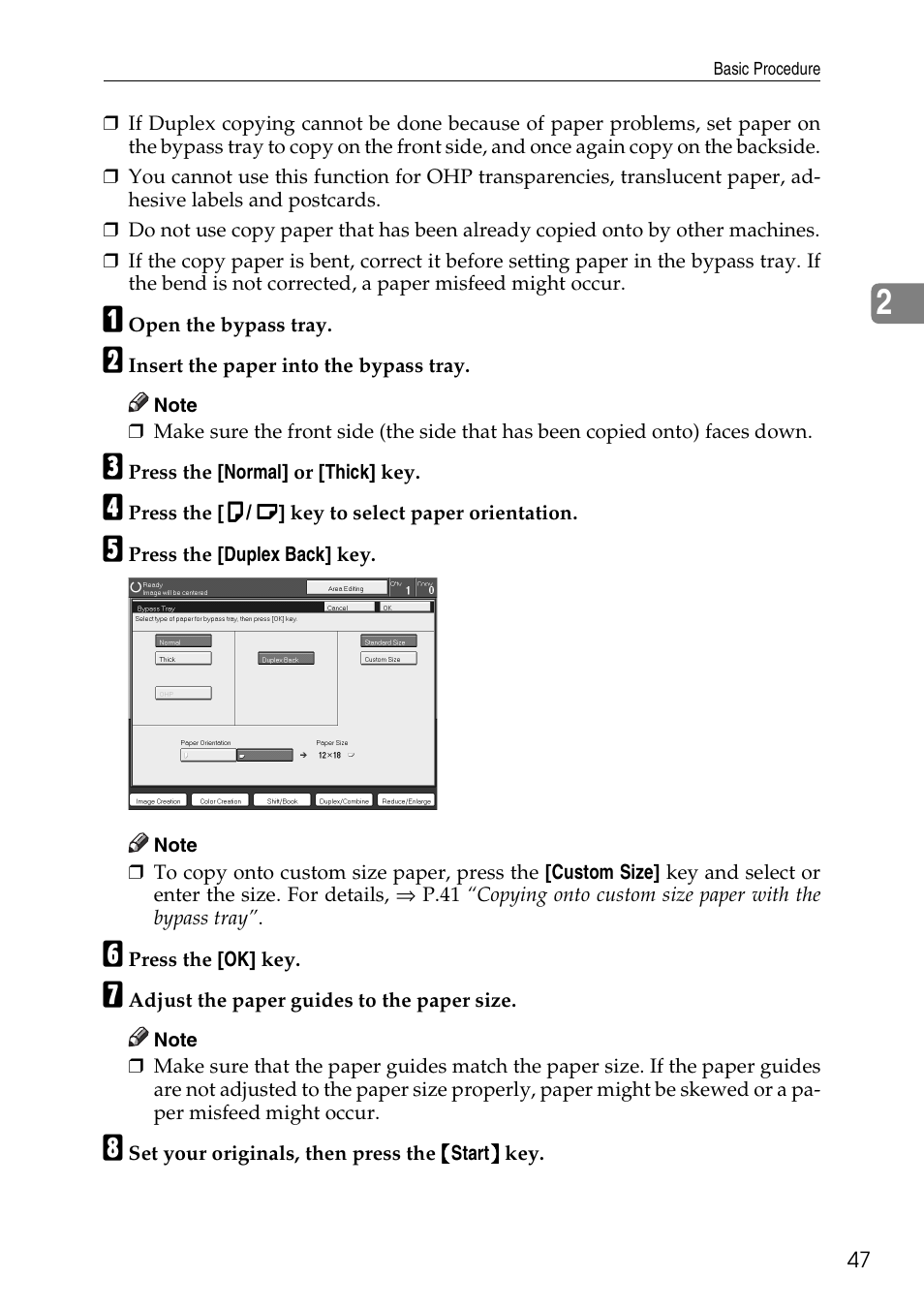 Savin Copier SDC326 User Manual | Page 57 / 112
