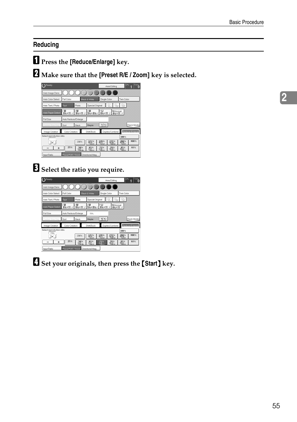 Savin Copier SDC326 User Manual | Page 65 / 112