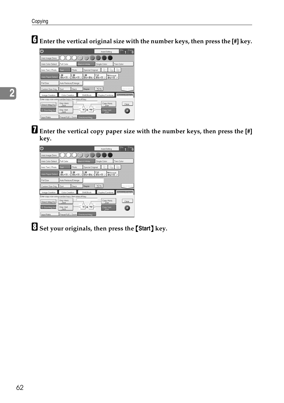 Savin Copier SDC326 User Manual | Page 72 / 112