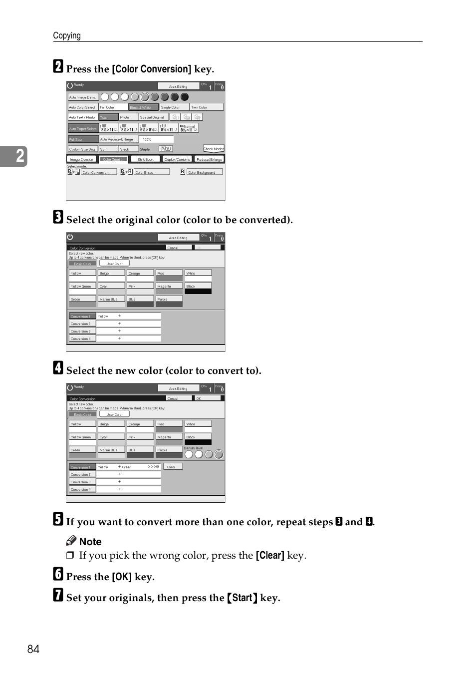 Savin Copier SDC326 User Manual | Page 94 / 112