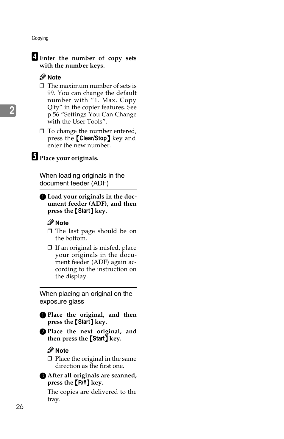 Savin 2513f User Manual | Page 39 / 89