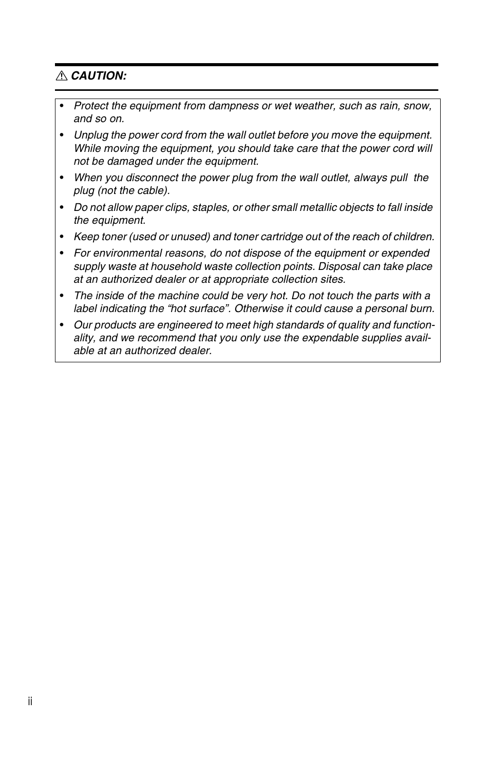 Savin 2513f User Manual | Page 5 / 89