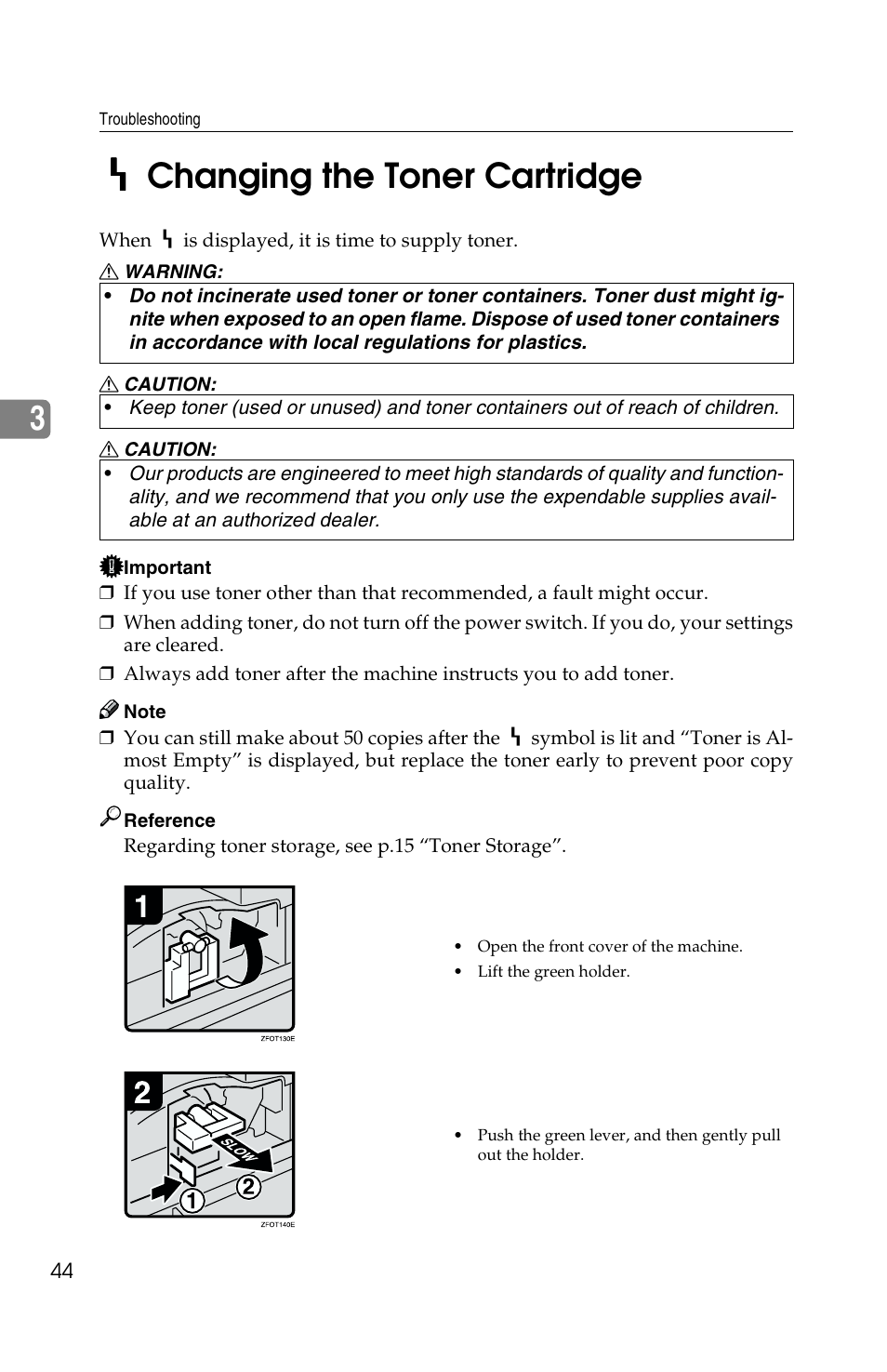 Savin 2513f User Manual | Page 57 / 89