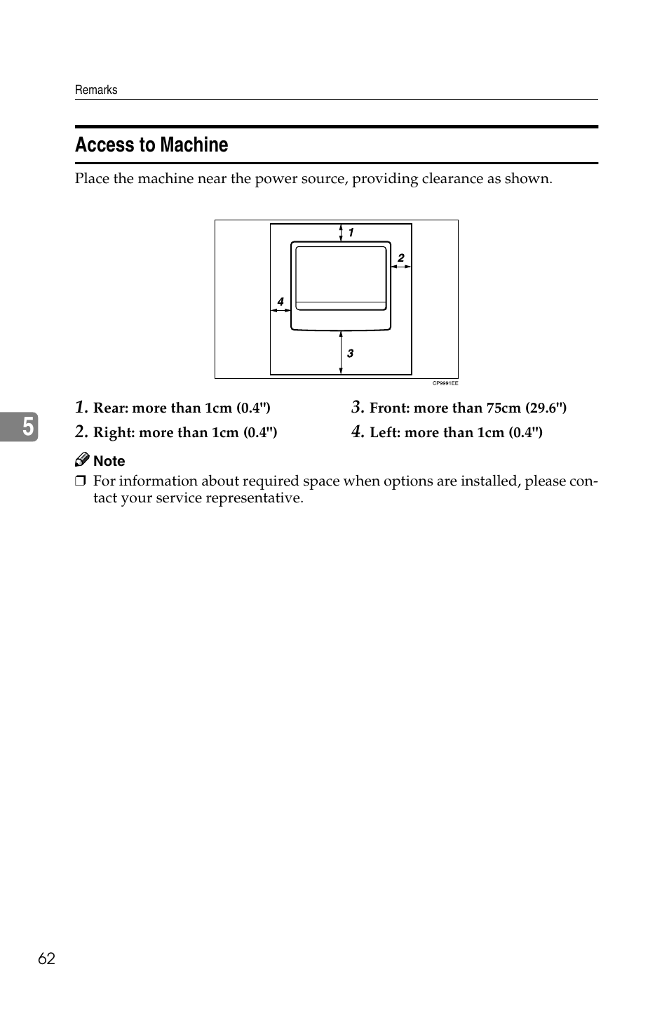 Access to machine | Savin 2513f User Manual | Page 75 / 89