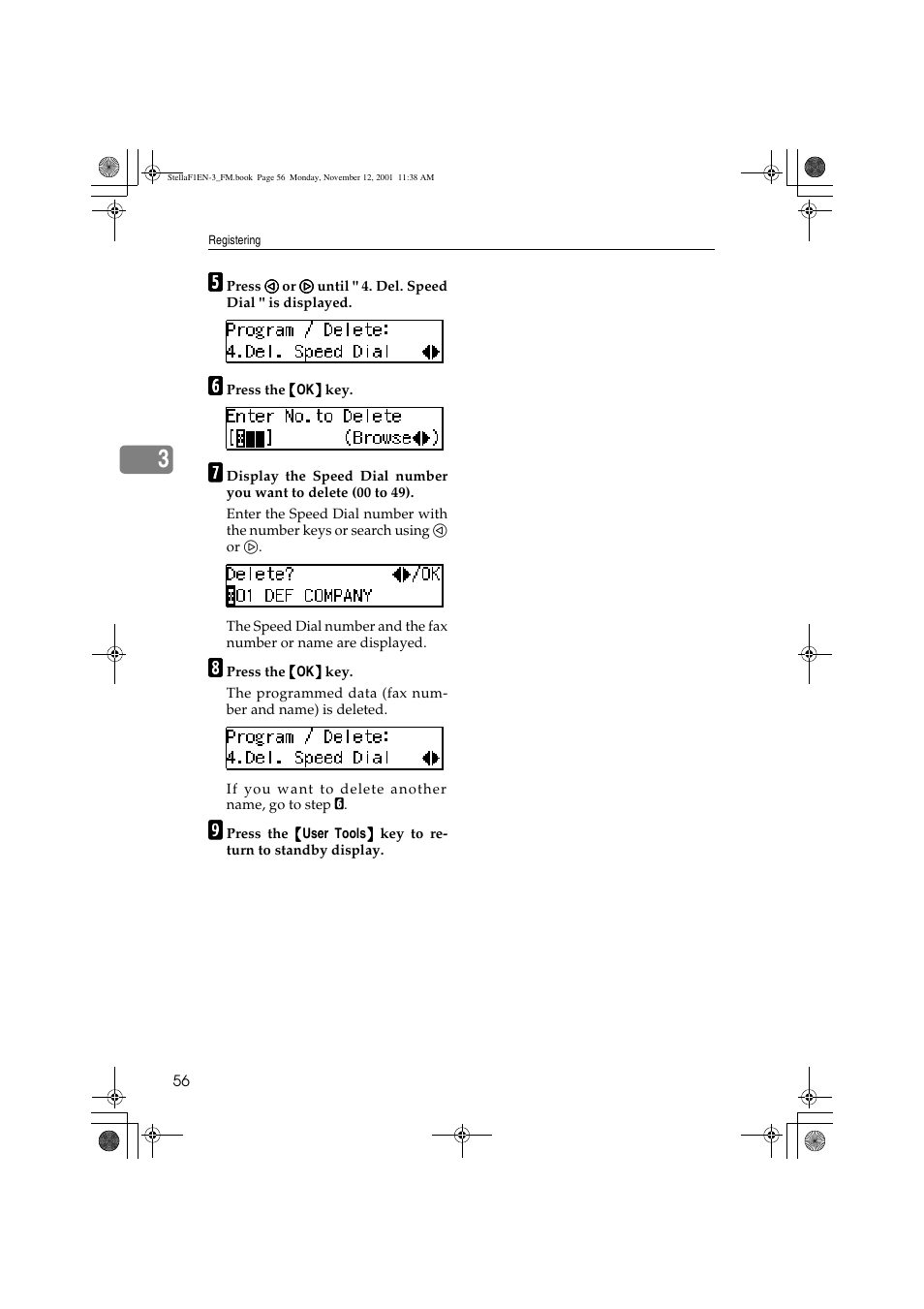 Savin 3725 User Manual | Page 62 / 86