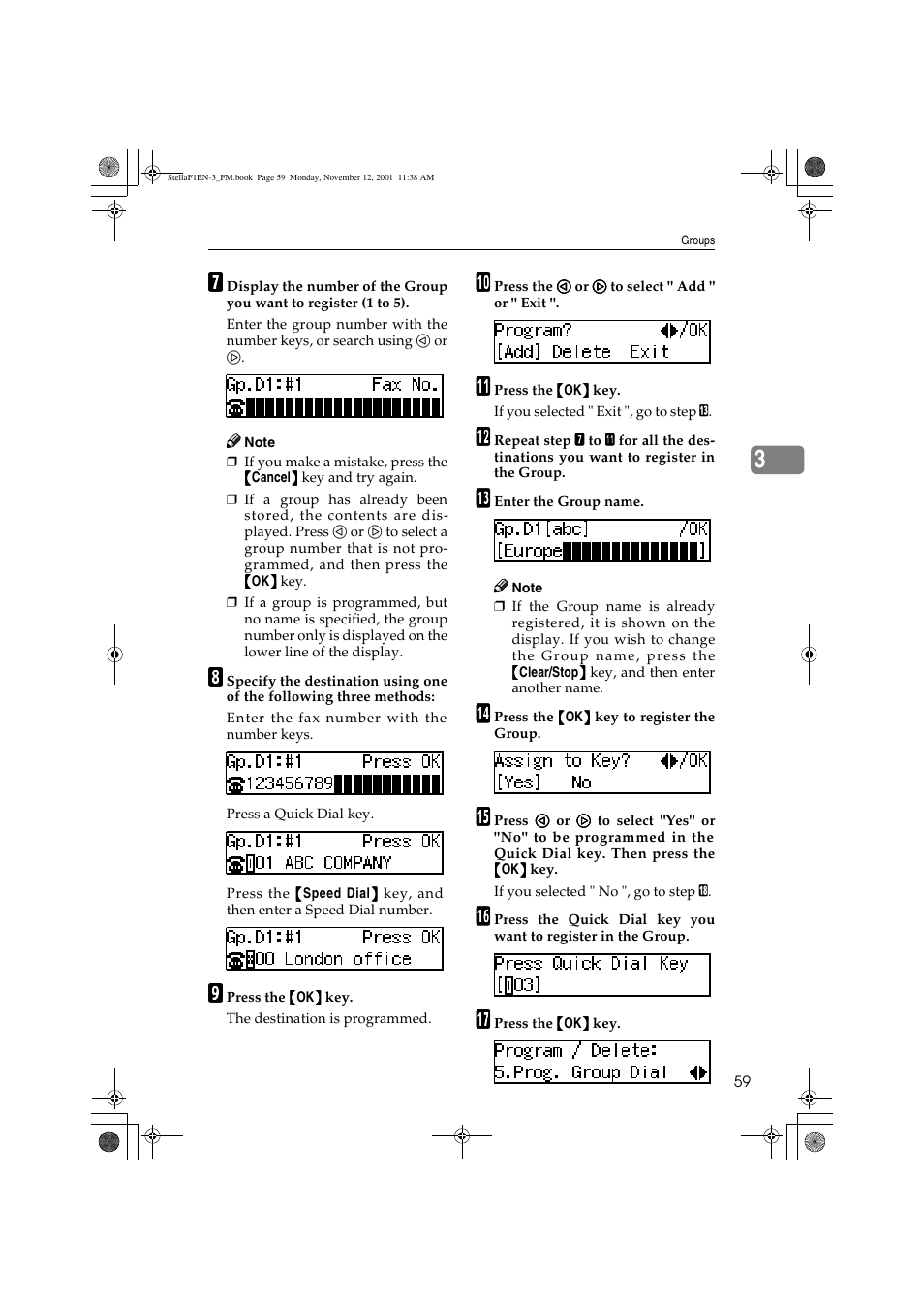 Savin 3725 User Manual | Page 65 / 86