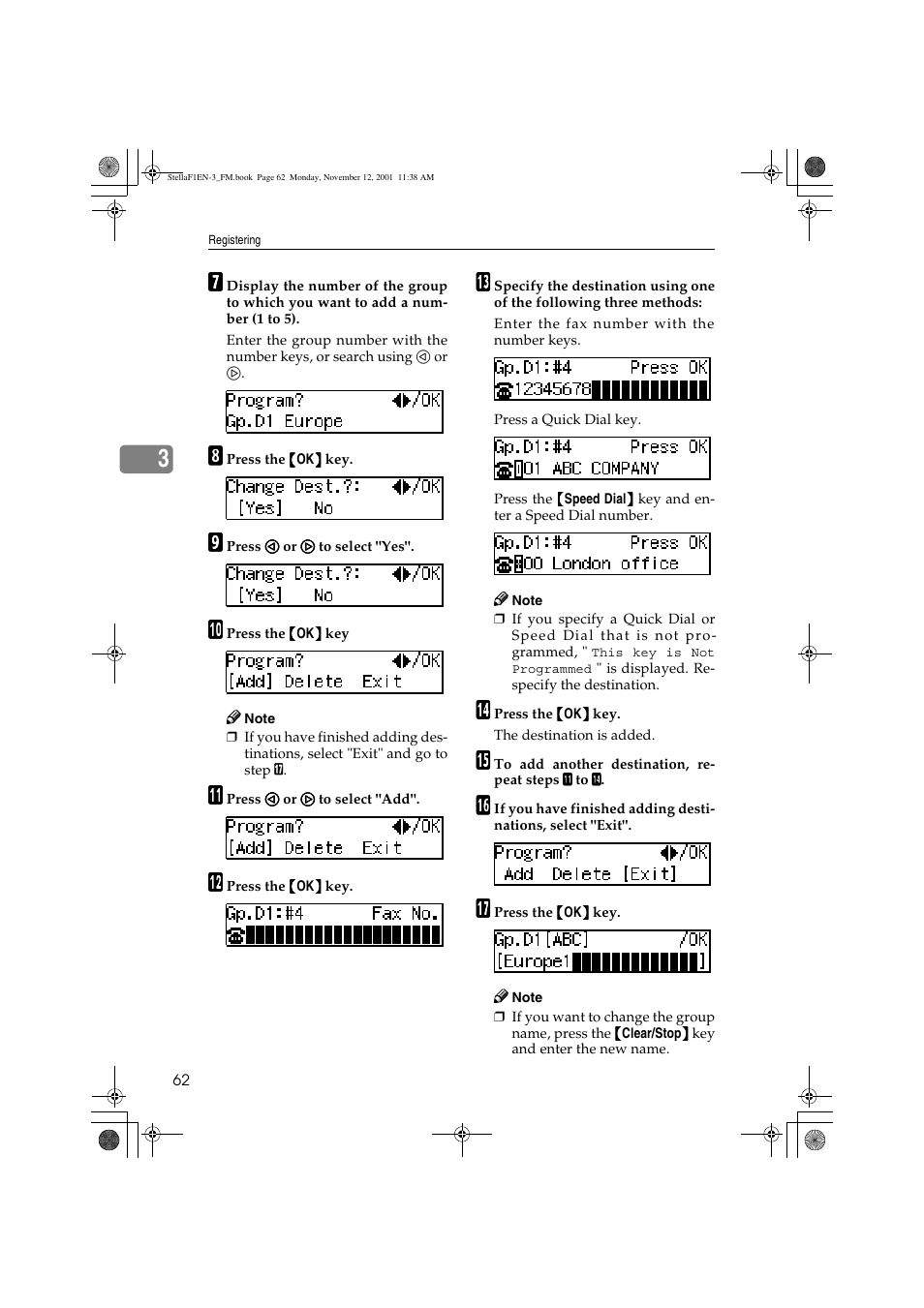 Savin 3725 User Manual | Page 68 / 86