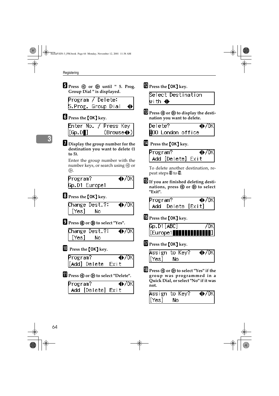 Savin 3725 User Manual | Page 70 / 86