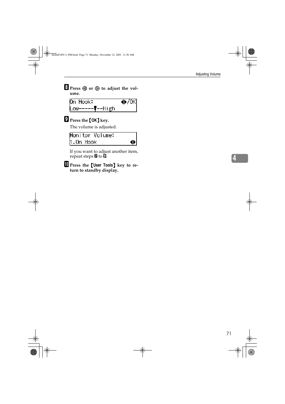 Savin 3725 User Manual | Page 77 / 86