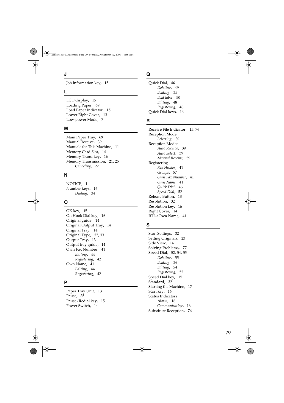 Savin 3725 User Manual | Page 85 / 86