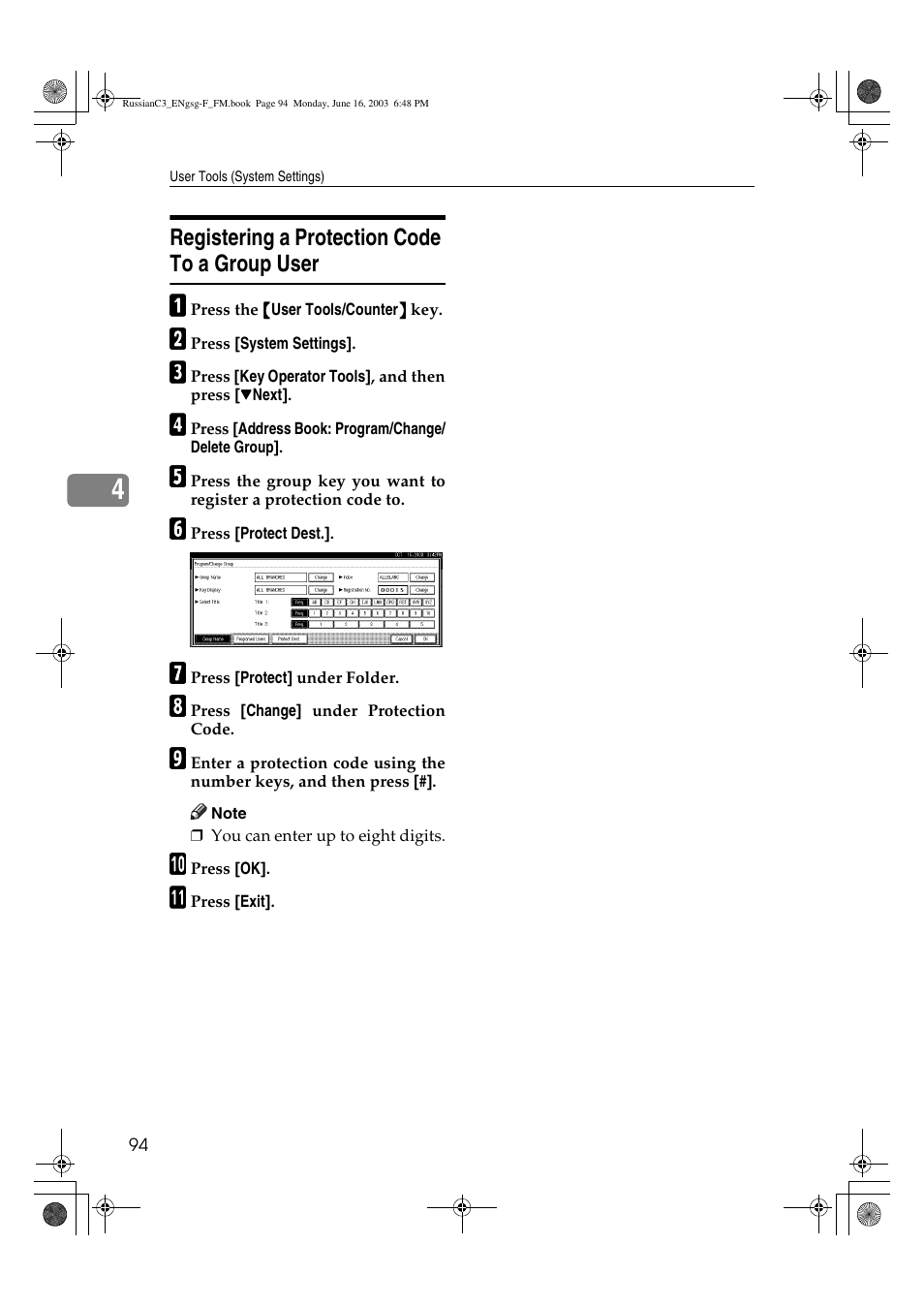 Savin 2022 User Manual | Page 106 / 188
