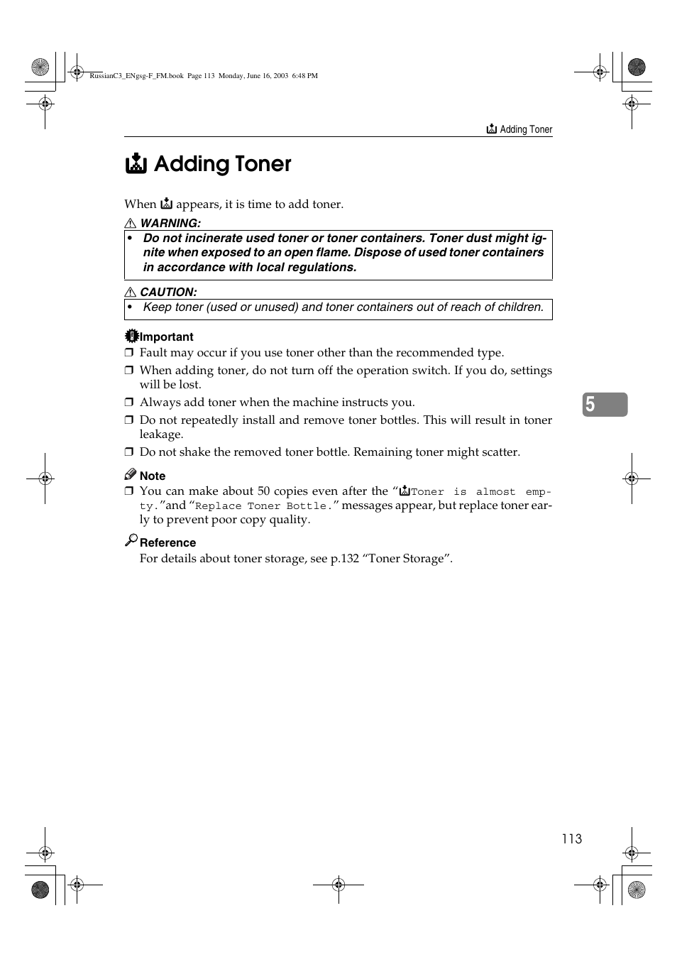 Savin 2022 User Manual | Page 125 / 188