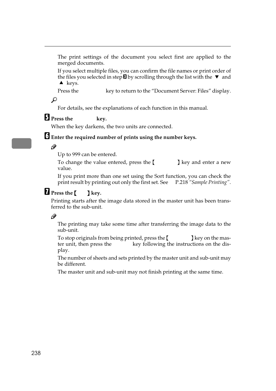 Savin 2555 User Manual | Page 31 / 96
