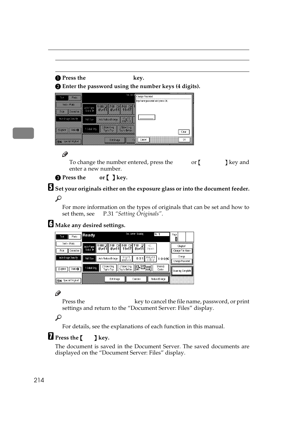 Savin 2555 User Manual | Page 7 / 96