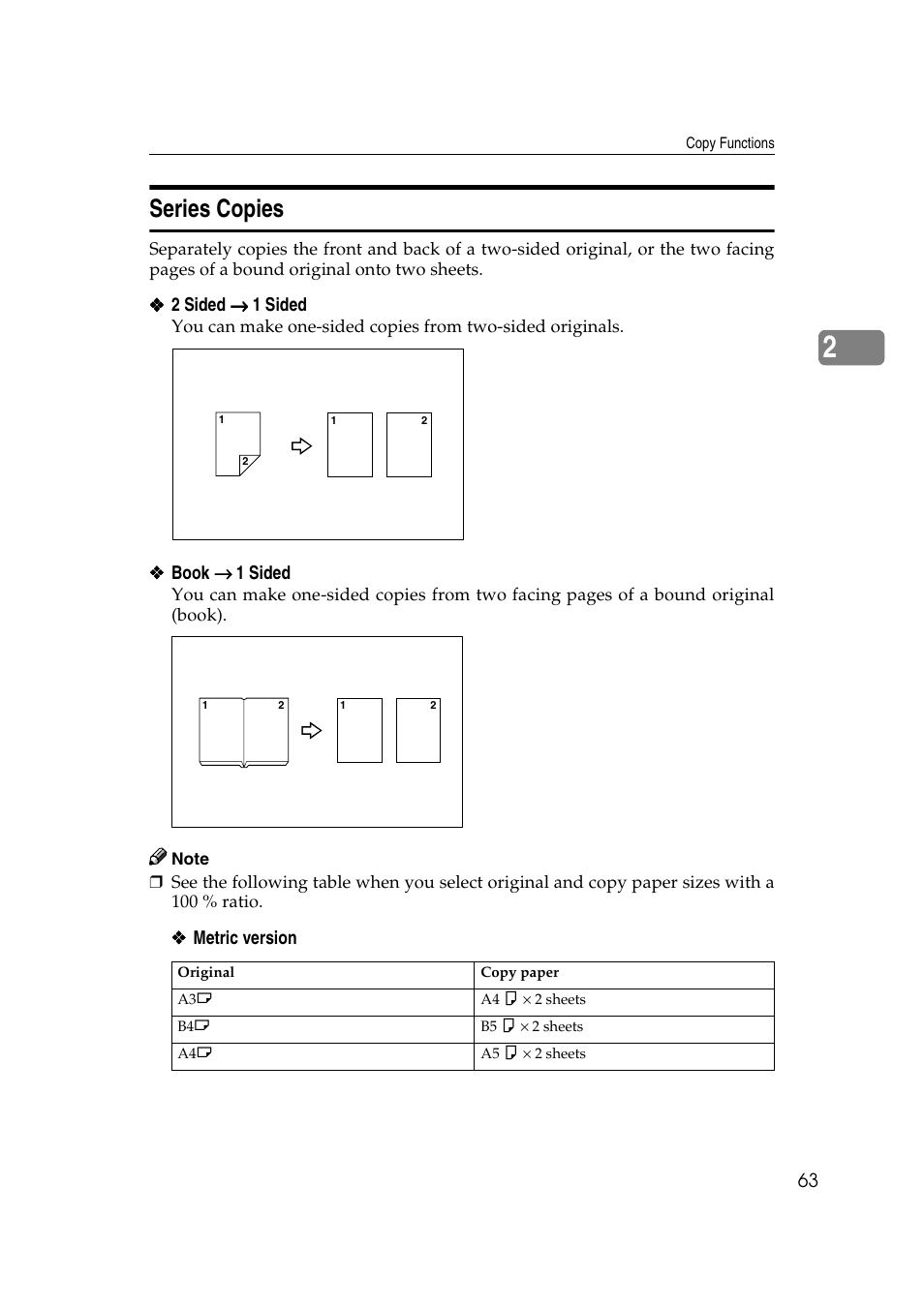 Series copies | Savin 4090 User Manual | Page 73 / 81