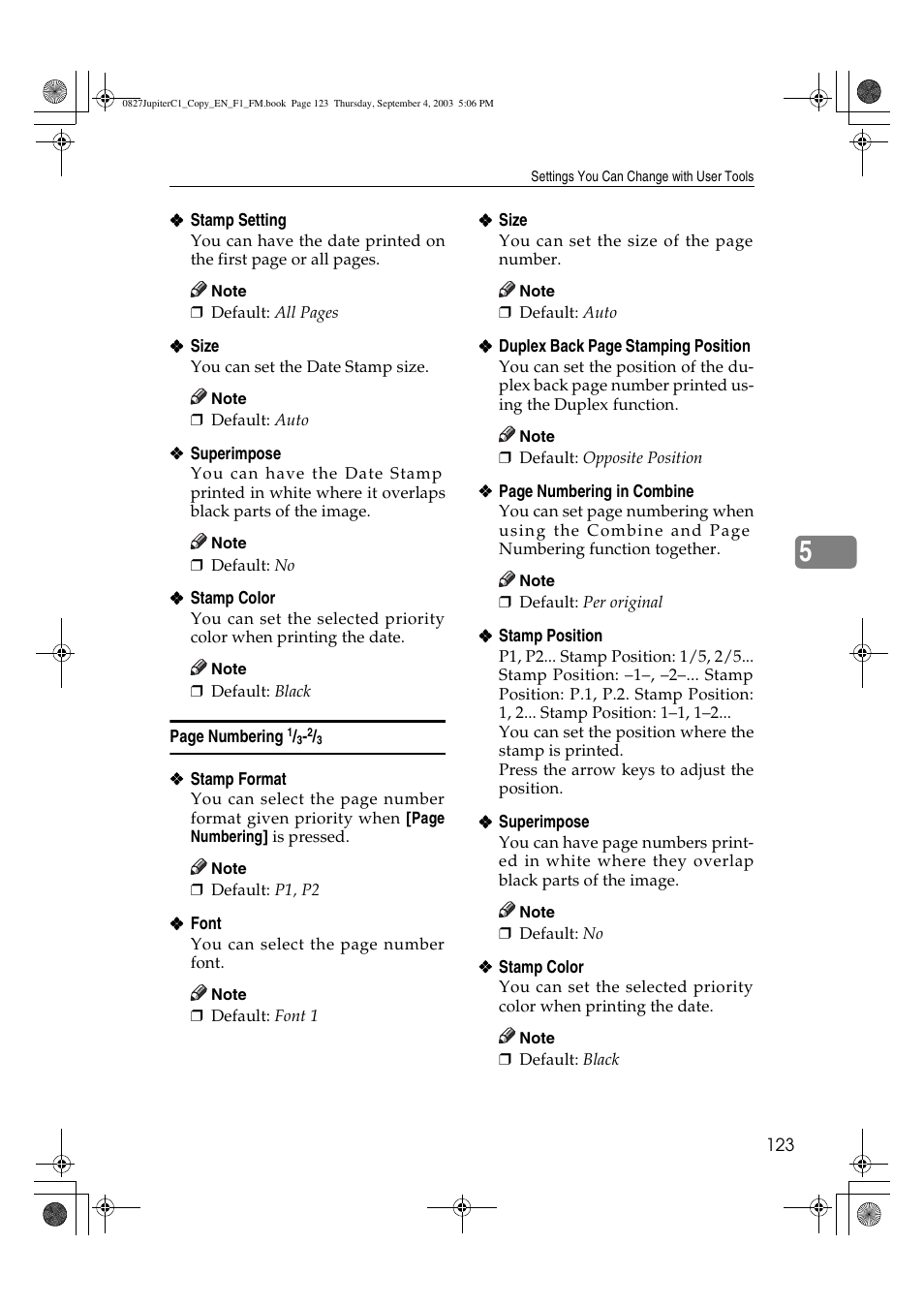 Savin DSc332 User Manual | Page 137 / 160