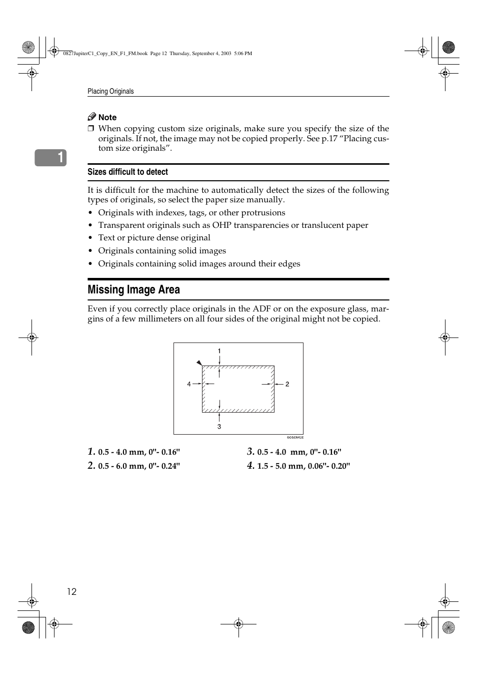 Missing image area | Savin DSc332 User Manual | Page 26 / 160