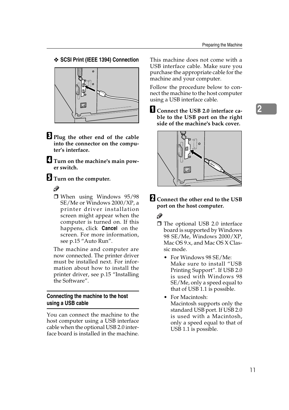Savin 2045e User Manual | Page 17 / 52