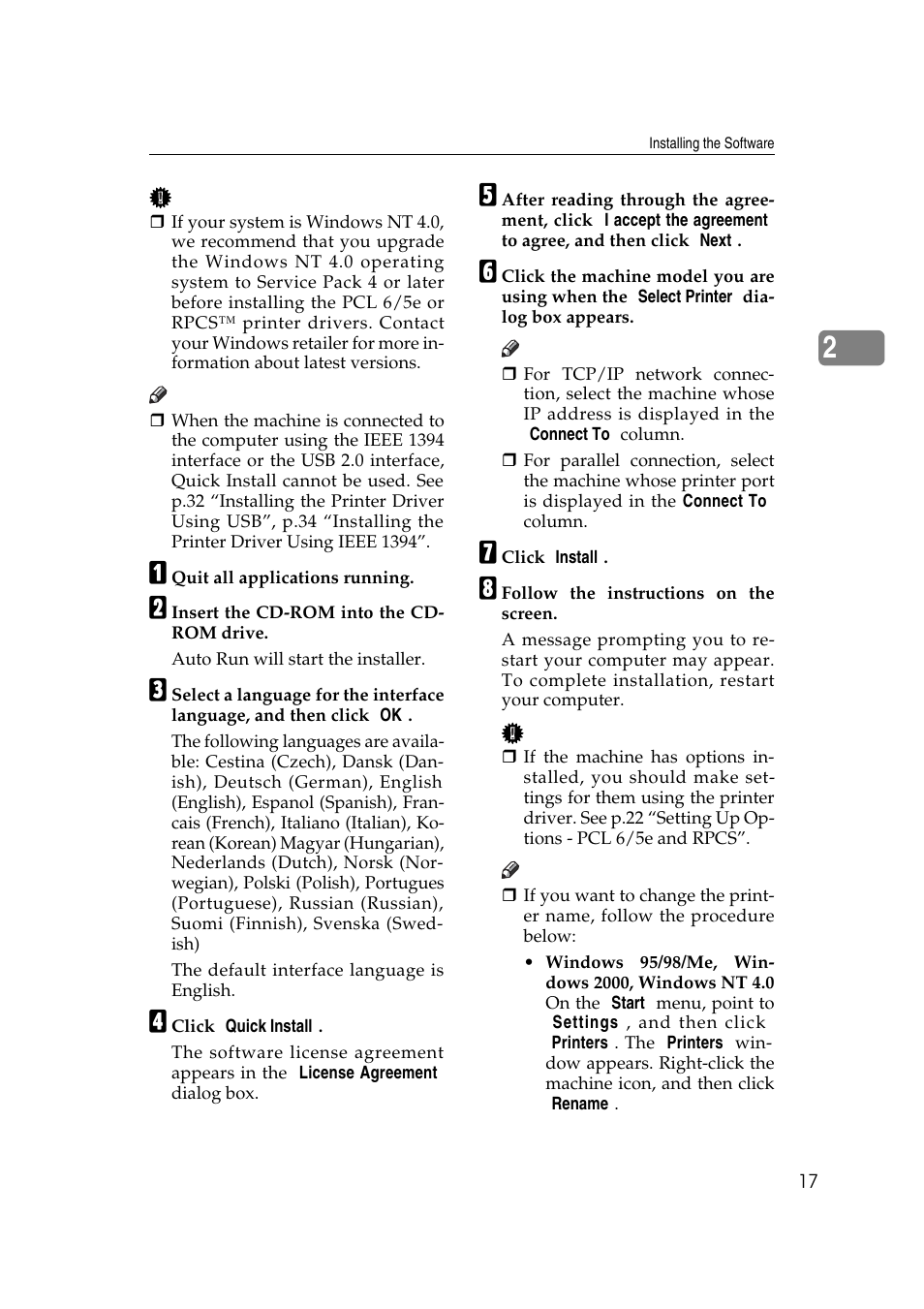 Savin 2045e User Manual | Page 23 / 52