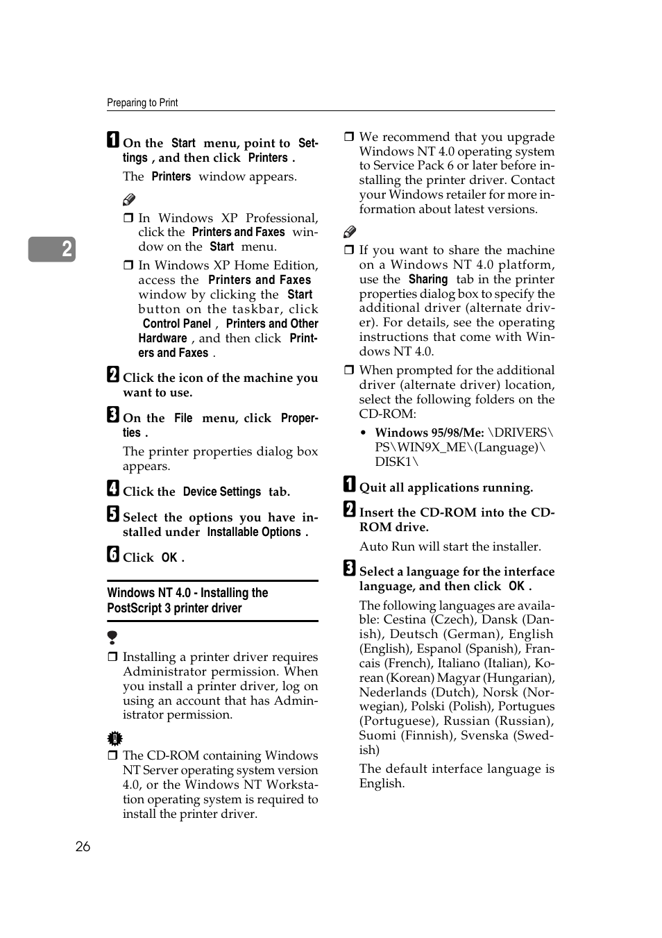 Savin 2045e User Manual | Page 32 / 52