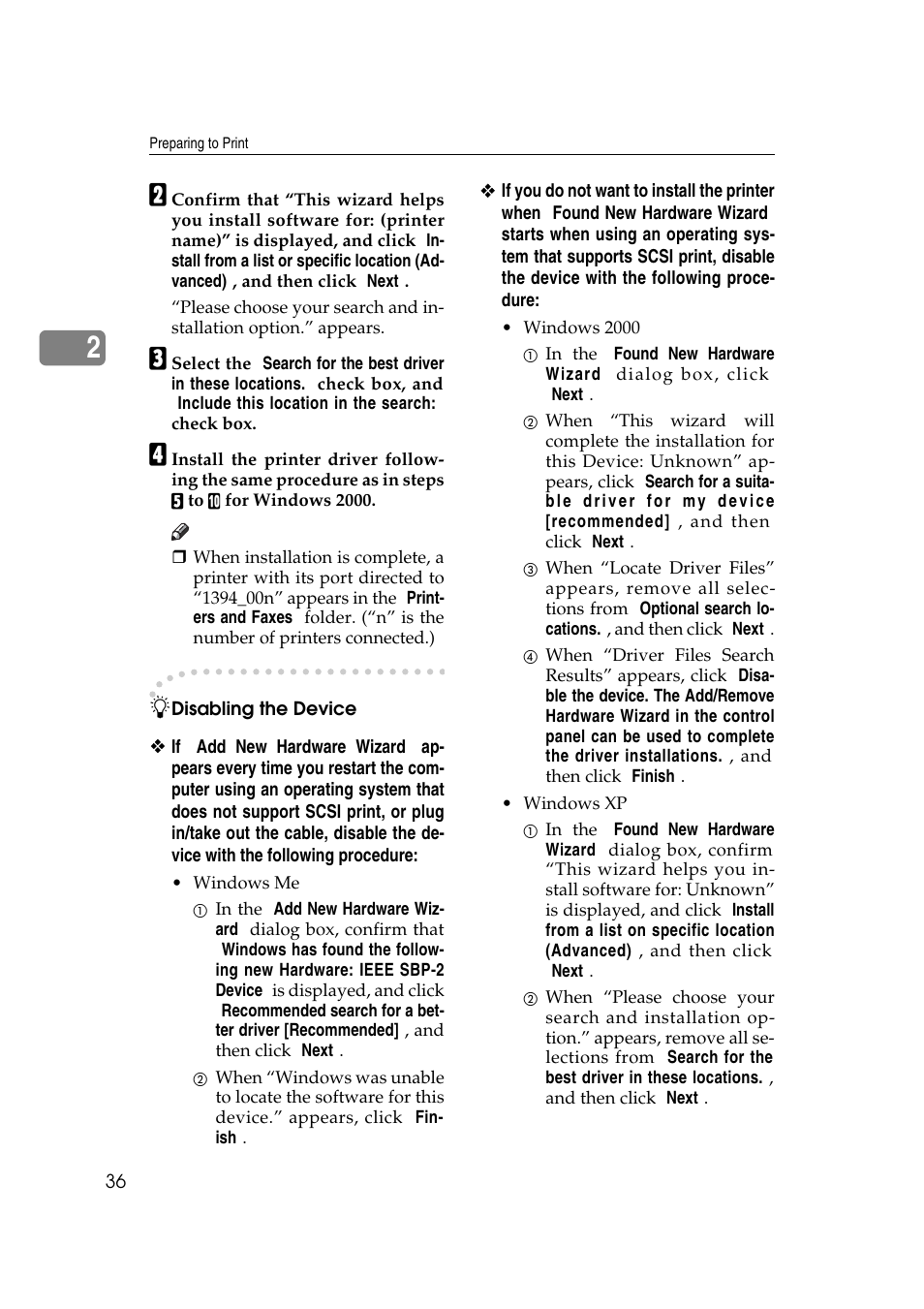 Savin 2045e User Manual | Page 42 / 52