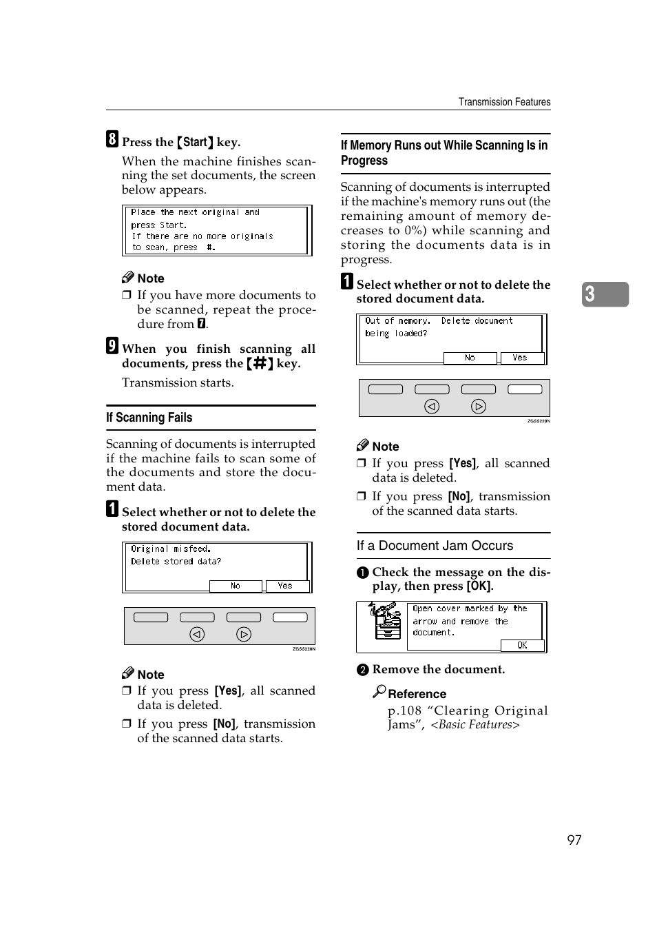 Savin 3799nf User Manual | Page 109 / 320