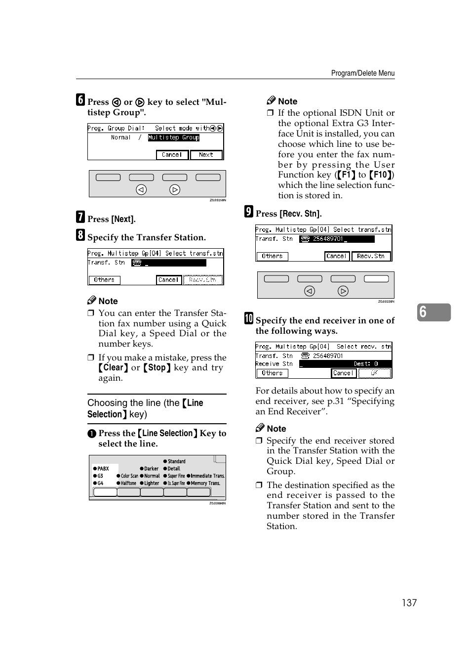 Savin 3799nf User Manual | Page 149 / 320