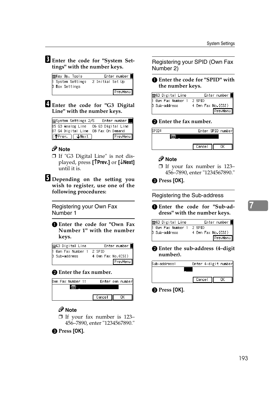 Savin 3799nf User Manual | Page 205 / 320